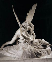 Antonio Canova, Amor, Psyche, kus Antonio Canova