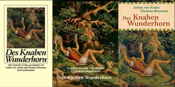 Des Knaben Wunderhorn, boekcovers