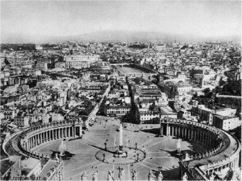 Vaticaan, oude situatie, sloop