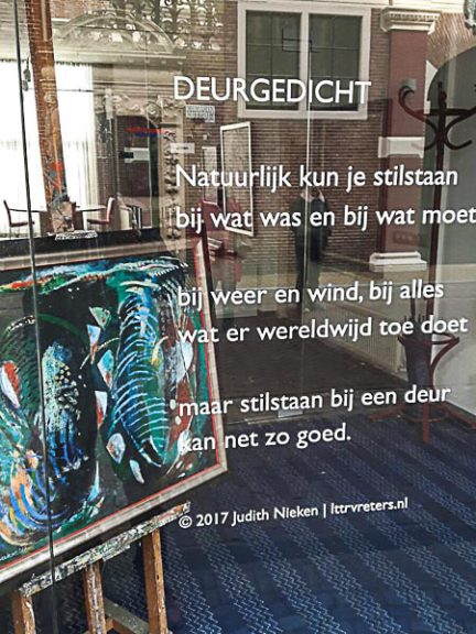 Poëzie, gedicht, Judith Nieken, Leeuwarden