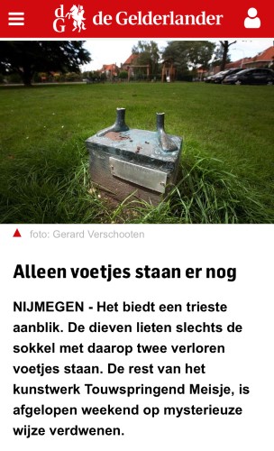 Bart Welten, Touwspringend meisje