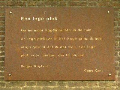 Poëzie, gedicht, Rutger Kopland, Arnhem