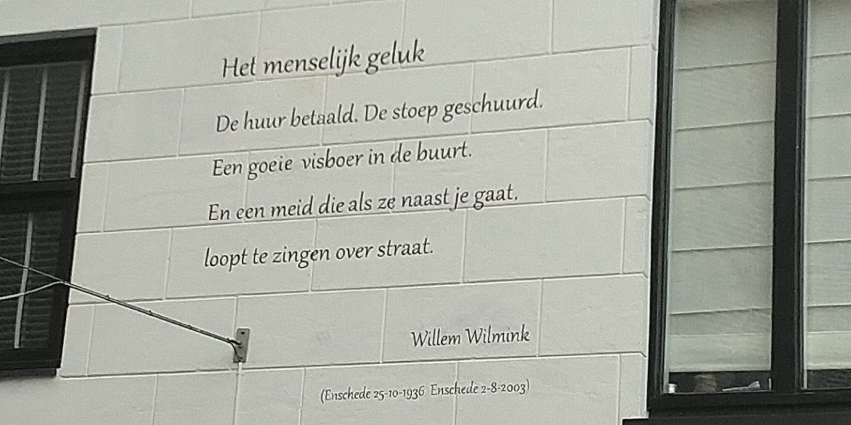 Poëzie, gedicht, Willem Wilmink, Hengelo