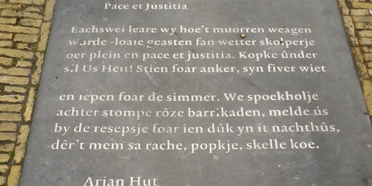 Poëzie, gedicht, Arjan Hut, Leeuwarden