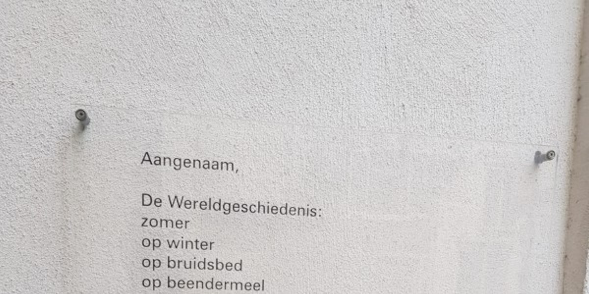Poëzie, gedicht, Alied van der Meer, Deventer