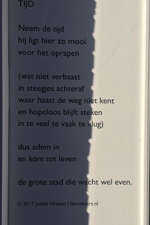 Poëzie, gedicht, Judith Nieken, Leeuwarden