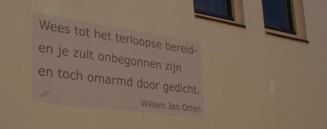 Poëzie, gedicht, Willem Jan Otten, Naarden