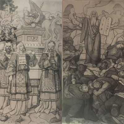 Moritz von Schwind, Ark van het Verbond, Mozes en de tafelen der wet