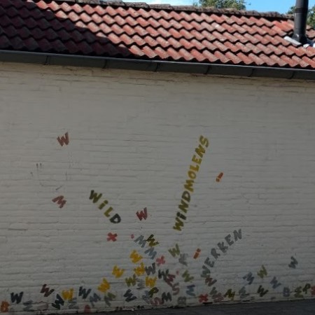 Poëzie, street art, anoniem, Woensel