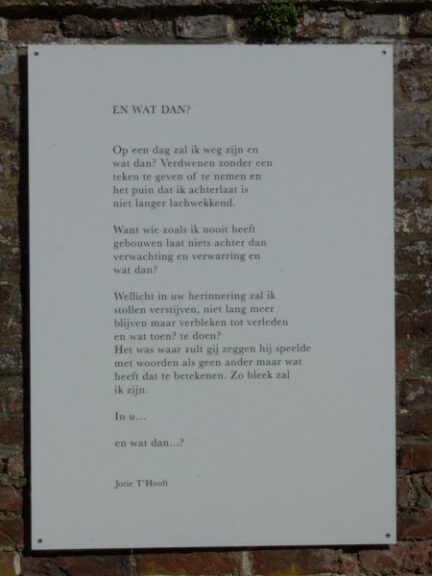 Poëzie, gedicht, Jotie 't Hooft, Watou