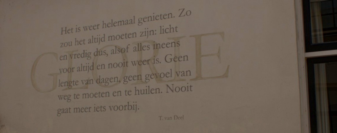 Poëzie, gedicht, Tom van deel, Naarden