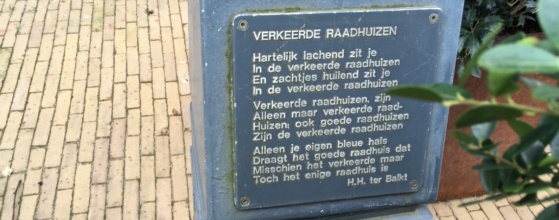 Poëzie, straatpoëzie, gedicht, H.H. ter Balkt, Doetinchem