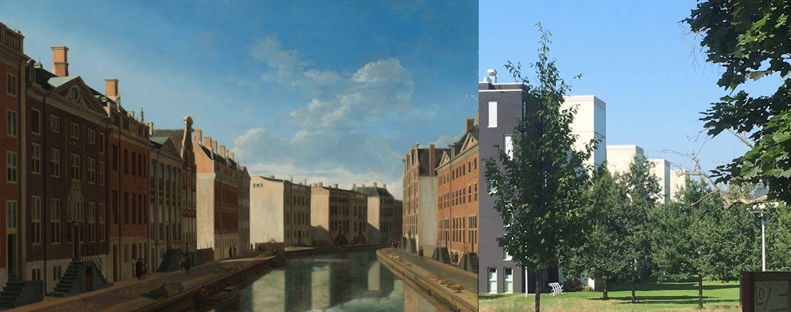 Dwarskijken, Gerrit Berckheyde, Jo Crepain, Amsterdam, Nijmegen