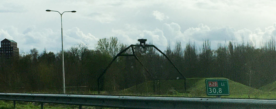 Lijntekening, Amersfoort, André Pielage