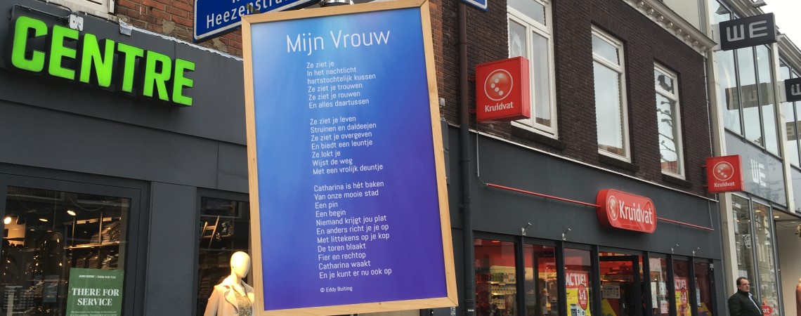 poézie, straatpoëzie, gedicht, Eddy Buiting, Doetinchem