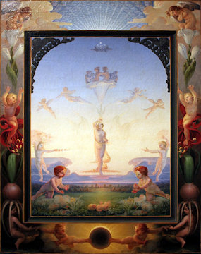 Der Morgen van Philipp Otto Runge
