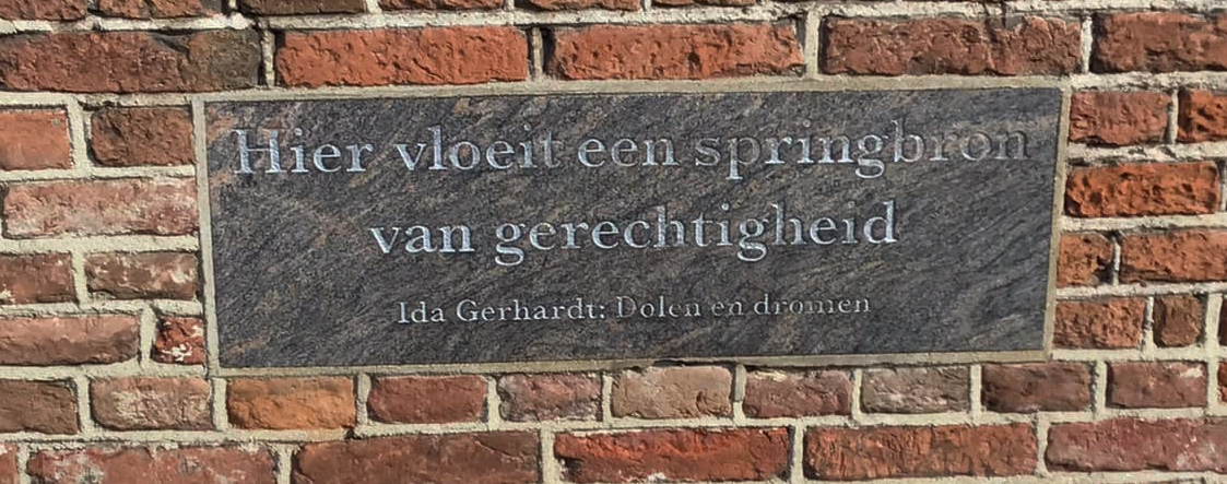 Poëzie, straatpoëzie, Ida Gerhardt, dichtregel, Zutphen