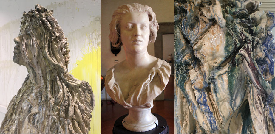 Een presentatie van kunstwerken van Anne Wenzel over geweld tegen vrouwen, past naadloos op een actie van de jaloerse beeldhouwer Gian Lorenzo Bernini